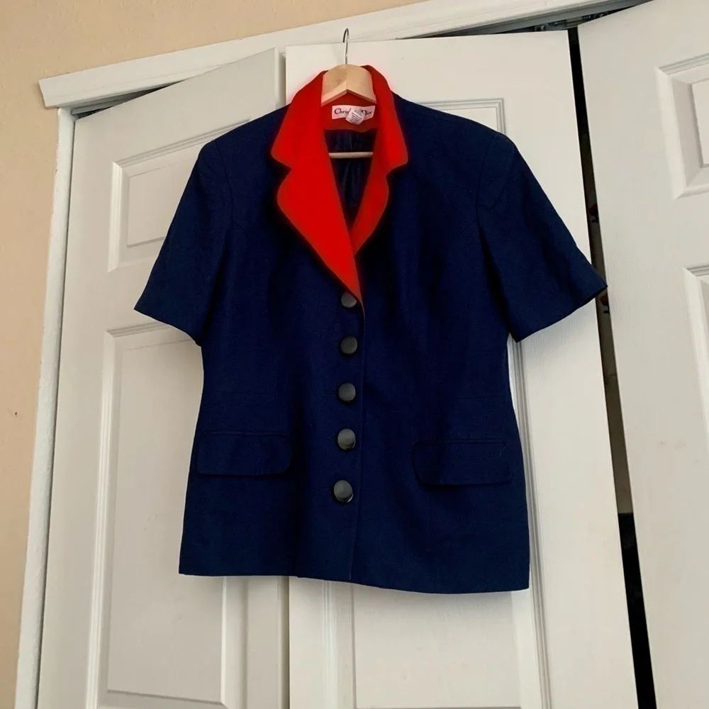 CHRISTIAN DIOR  vest blazer - Picture 2 of 12